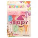 B Vishal Fancy Happy Birthday Candle (Pack of 17)