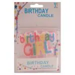 B Vishal Birthday Girl Candle