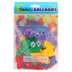 B Vishal Assorted Heart Shaped Balloons (25 pcs)