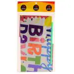B Vishal Assorted Happy Birthday Foil Balloon