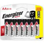 Energizer Max AA Alkaline Battery (8+4 pcs)