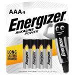 Energizer Power AAA Alkaline Battery (Set of 4)