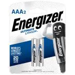Energizer Ultimate AAA Lithium Battery (Set of 2)