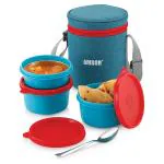 Amson Ecosteel Executive Premium Assorted Steel Lunch Box (Set of 5)