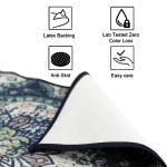 Status Vintage Multicolour Polyester Carpet 152x91 cm (Model No: 306)