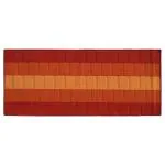 Status Orange Polypropylene Iris Runner 140x55 cm