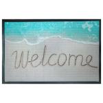 Status Sea Rubber Digital Doormat 60x40 cm (Model No: 21)