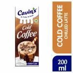 Cavin's Cold Coffee Chilled Latte 200 ml (Tetra Pak)