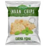 Wingreens Farms Chatpata Pudina Baked Naan Chips 30 g