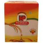 NP Physically Refined Rice Bran Oil 15 L