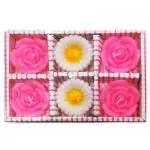 CS Rose Assorted Floating Candle 6 pcs