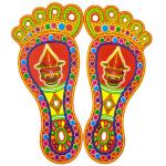 CS Lakshami Multicolour Charan