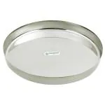 Coconut Stainless Steel Thali Plate 10 inch