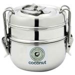 Coconut Stainless Steel Food Carrier 1.2 L