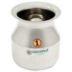 Coconut Parsi L1 Stainless Steel Chambu 300+350 ml (2 pcs)