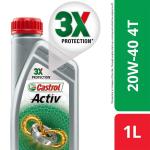 Castrol Activ 4T 20W-40 Engine Oil 1 L