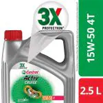 Castrol Activ Cruise 4T 15W-50 Engine Oil 2.5 L