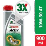 Castrol Activ 4T 10W-30 Stop-Start Engine Oil 900 ml