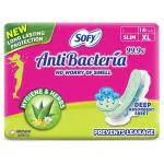 Sofy Anti Bacteria Hygiene & Herbs Slim Sanitary Pads (XL) 14 pads