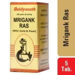 Baidyanath Mrigank Ras (with Gold & Pearl) 5 Tablets