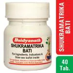 Baidyanath Shukramatrika Bati 40 Tablets