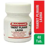 Baidyanath Yakrit Plihari Lauha 40 Tablets
