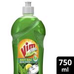 Vim Extra Anti Bac Neem Dishwash Liquid 750 ml