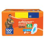 Whisper Choice Ultra Sanitary Napkins XL (40 pads)