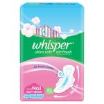 Whisper Ultra Soft XL Sanitary Pads 44 Pads