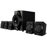 MATATA MTM51376 5.1 Channel, 30 Watts Multimedia Speaker with Multiple Connectivity and Bulit-In Amplifier, Black