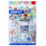 Doms Art Strokes Kit - Design / Colour may vary