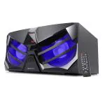 Zebronics 2.1 Space car Boombox Bluetooth Speaker with USB, AUX and FM & Remote Control, Black