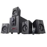 Zebronics Zeb-BT2717RUCF 4.1 Bluetooth Multimedia Speaker with Supporting USB, Micro-SD Card, AUX, FM Radio (Black)