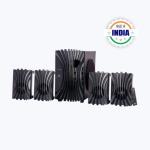 Zebronics Zeb-Twist 4.1 Bluetooth Multimedia Speaker with Supporting USB, AUX, Built-in FM and Remote Control (Black)