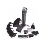 Wahl Lithium Ion Stainless Steel Trimmer with 4 Interchangeable Head Attachments
