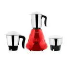 Butterfly Spin 500W 3 Jars Mixer Grinder, Overload Protection, M0287M00000, Red