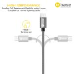 Inbase Fishnet IB-1357 USB to Micro USB Cable, Black