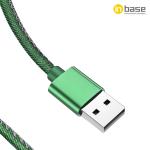 Inbase Denim IB-1368 1.2 Meter USB-C to USB-A Cable, Green