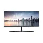 Samsung LC34H890WJWXXL 86.36 cm (34 inch) 3440 X 1440 Resolution, Built-in speaker, Refresh Rate 100 HZ, Black Monitor
