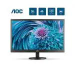 AOC E2070SWHN 49.53 cm (19.5 Inch) with TN Panel Technology, 1600 x 900 Resolution, Black Monitor