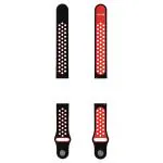 Noise Sports Edition 22 mm Smart Watch Band, Black / Red