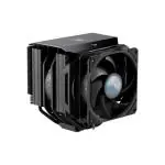 Cooler Master MasterAir MA624 Stealth CPU Air Cooler, 6 Heat Pipes, Dual SickleFlow 140 Fan