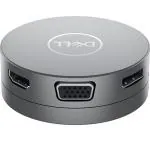 Dell DA310 Compact 7-in-1 USB-C Mobile Adapter and Dock offers Video, Network, Data Connectivity and 90W power delivery through laptop