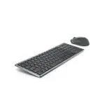 Dell Multi-Device KM7120W Wireless Keyboard & Mouse Set, Titan Grey