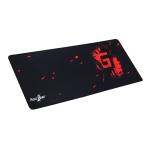 Redgear MP80 Speed-Type Gaming Mousepad with Quick Response, Smooth and Fast (Black and Red)