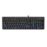 Redgear Shadow Amulet Gaming Keyboard with Clicky Blue Switch, Rainbow LED Modes, Windows Keylock and Floating Keycaps