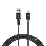 Boat Micro USB 600 Smart Tangle Free Micro USB Cable, Mercurial Black