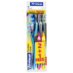 Trisa Flexible Head (Medium) Toothbrush (Buy 2 Get 1 Free)