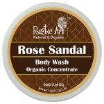 Rustic Art Rose Sandal Body Wash 200 g