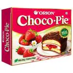 Orion Real Strawberry Centre Filled Choco-Pie 28 g (12 pcs)